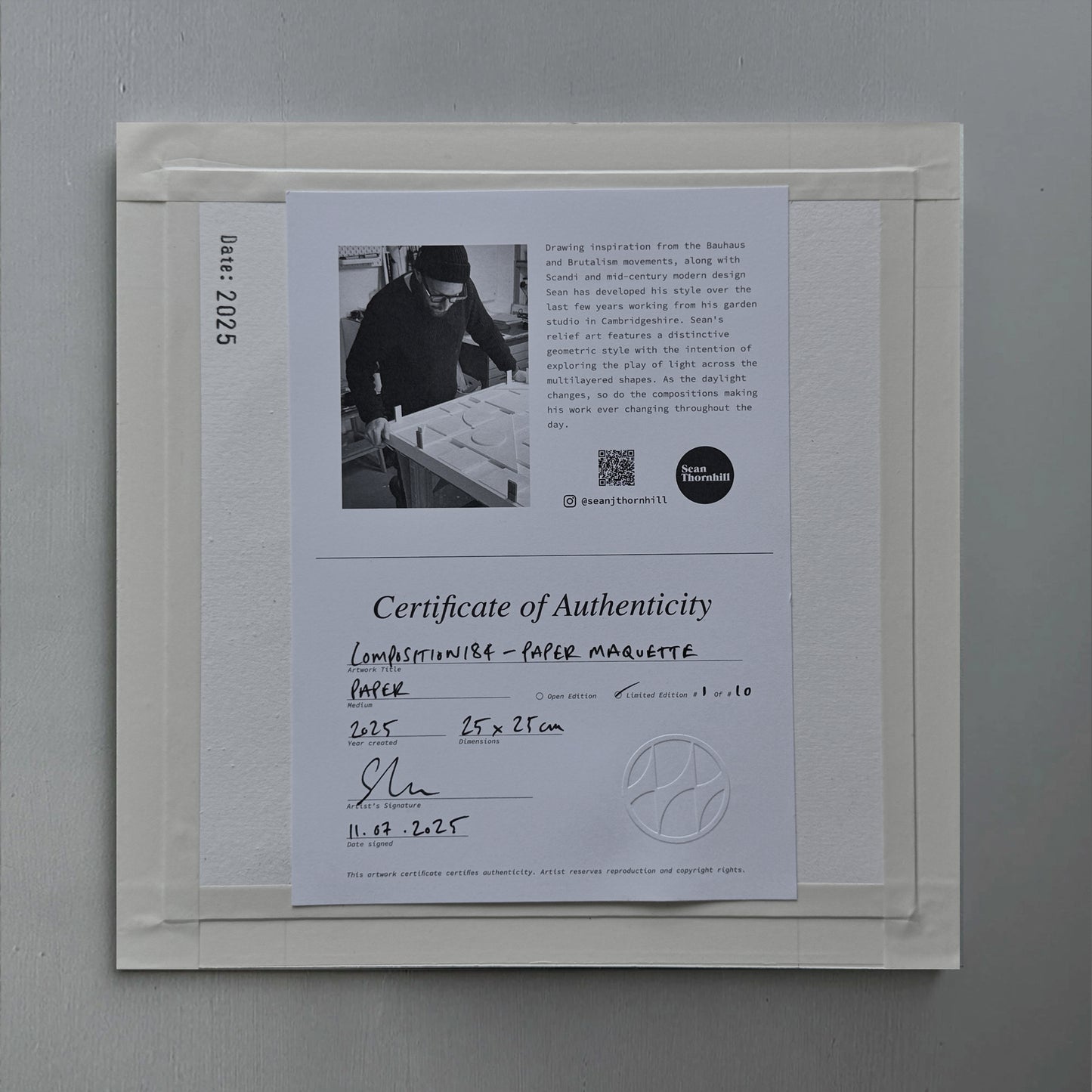 Paper Maquette - Composition184