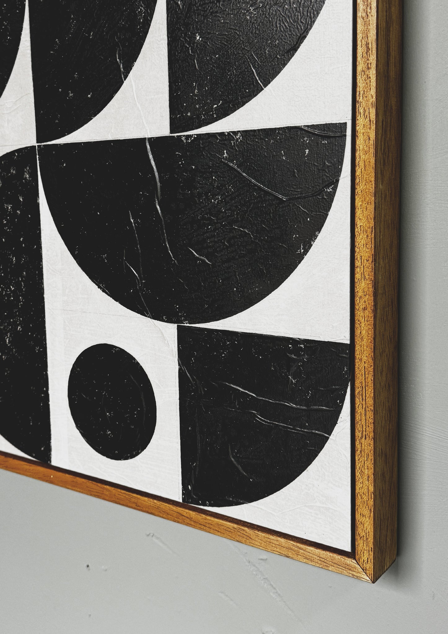 Monoprint Collage Wall Art