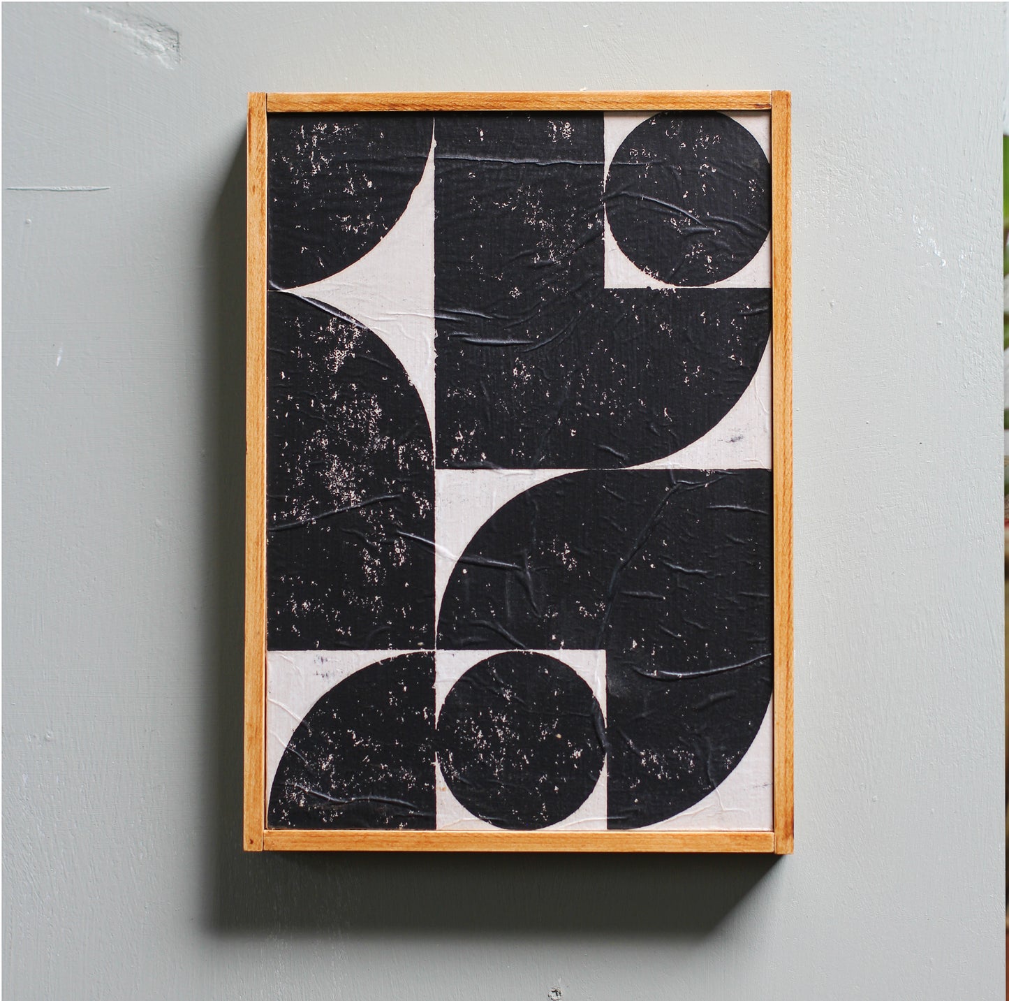 Monoprint Collage Wall Art