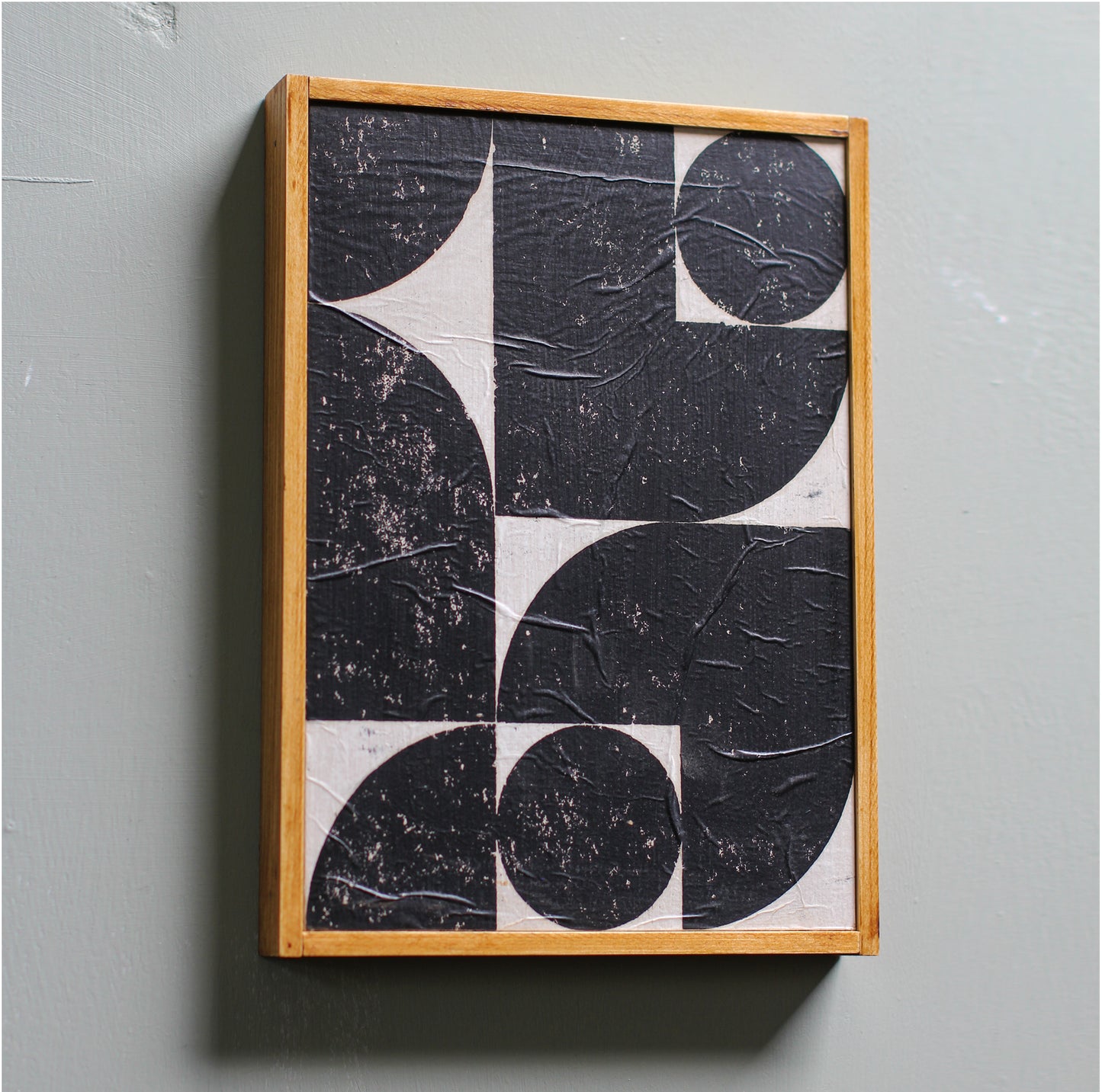 Monoprint Collage Wall Art
