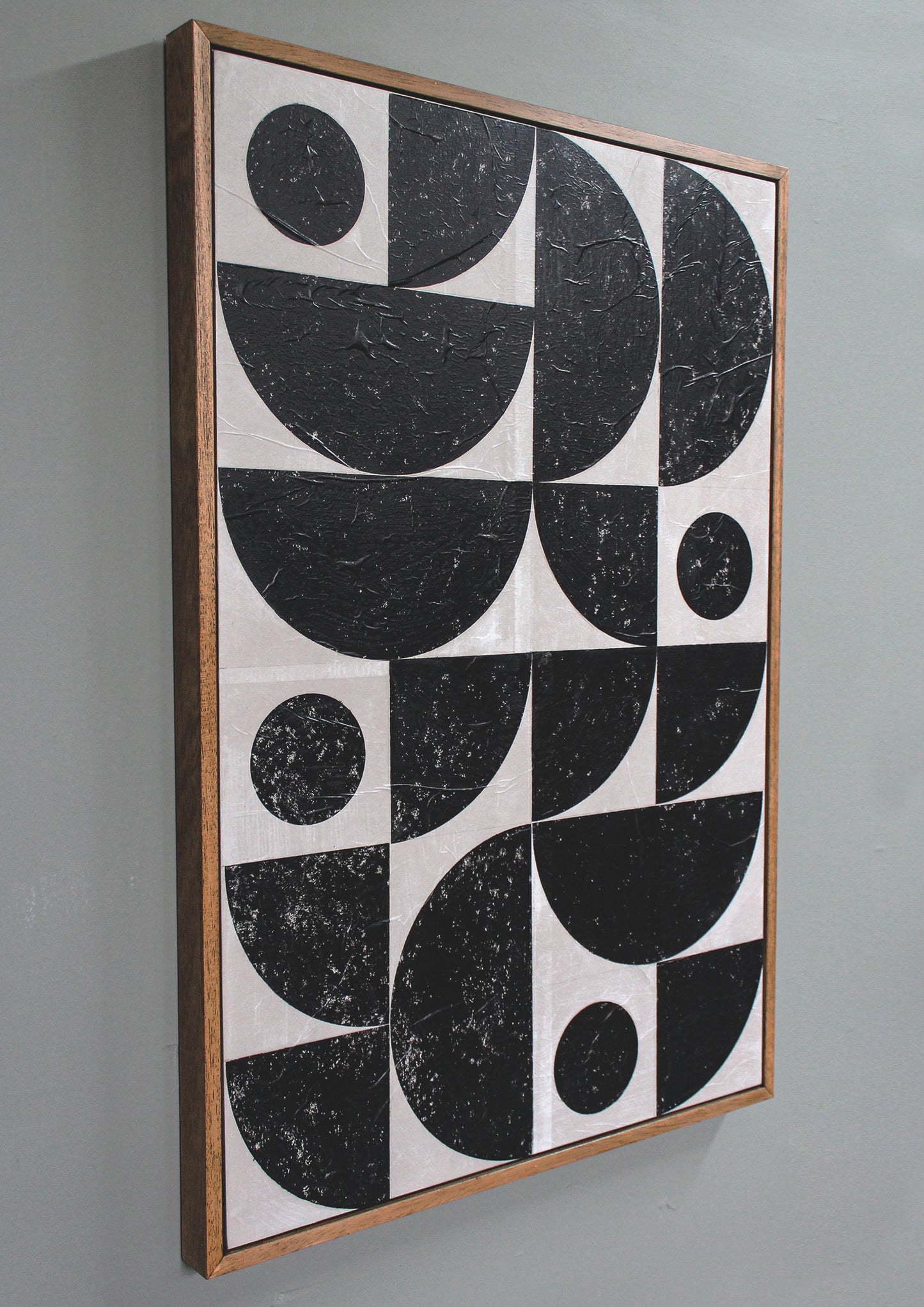 Monoprint Collage Wall Art