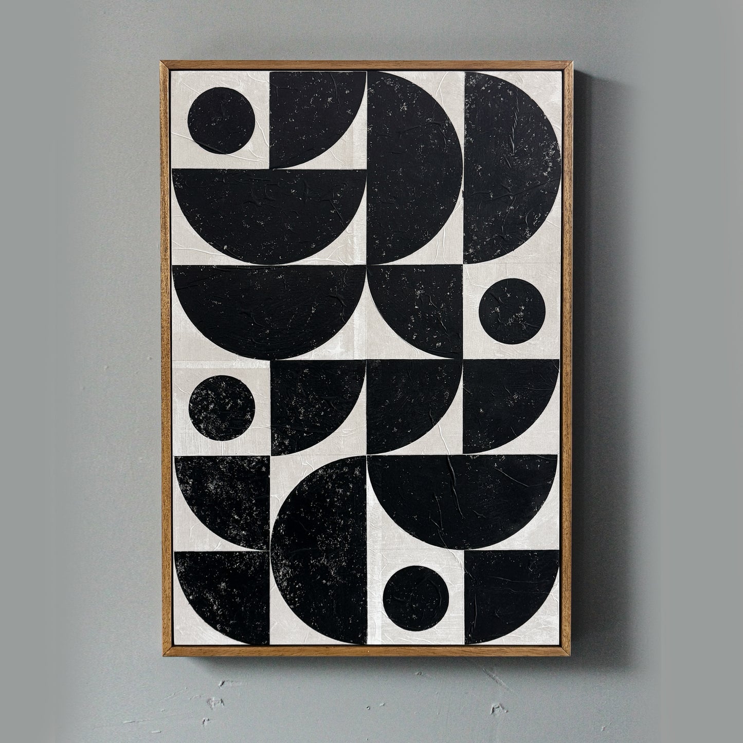 Monoprint Collage Wall Art