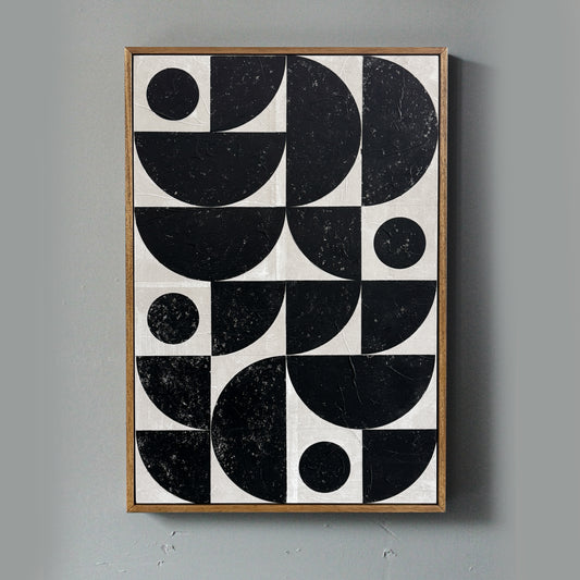 Monoprint Collage Wall Art