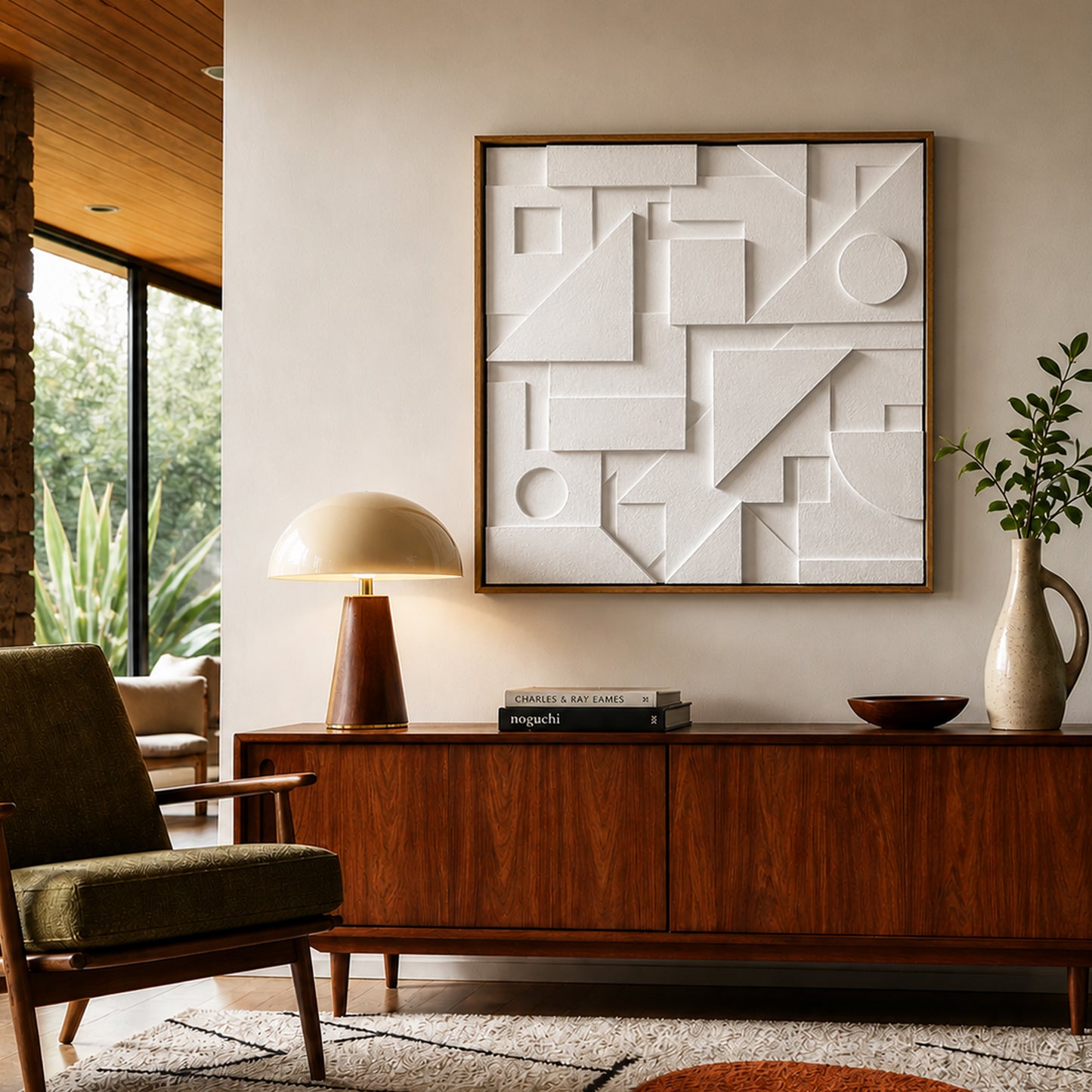 Modern Geometric Wall Art - Composition028