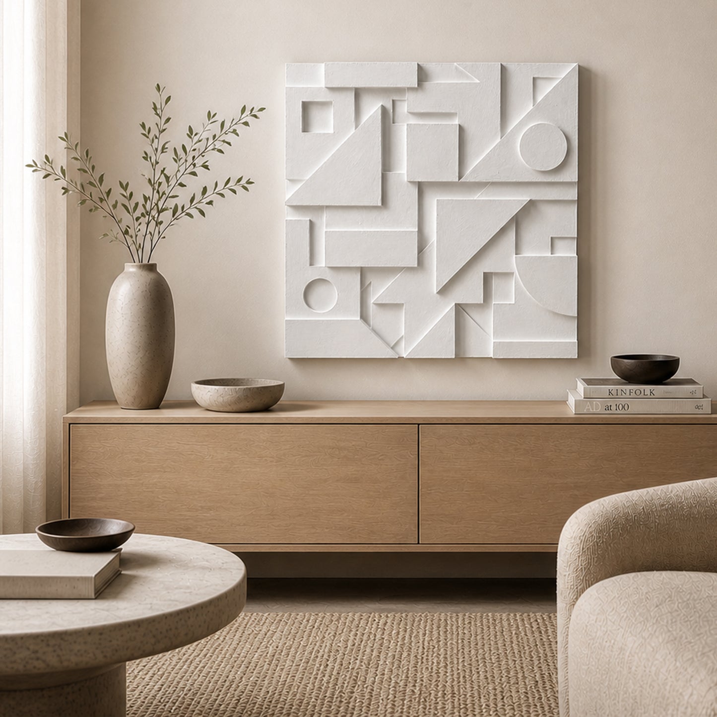 Modern Geometric Wall Art - Composition028