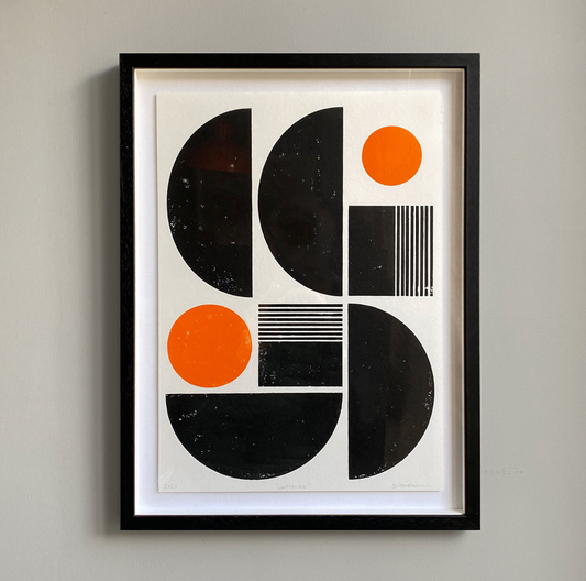 Hand-Printed Block Print